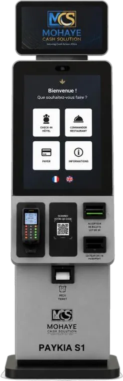 Automate PAYKIA — Le kiosque de paiement & de services